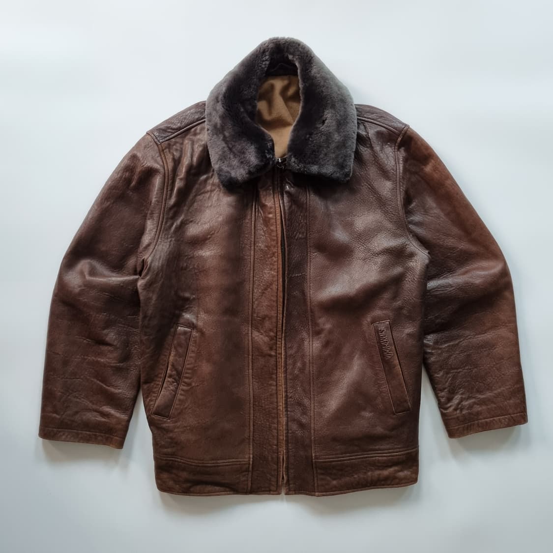 빈티지 레더자켓  상품이미지1