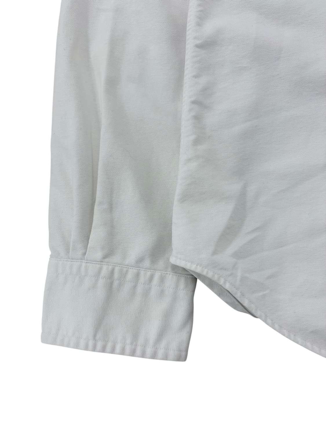 폴로 슬림핏 셔츠 화이트 (S) 상품이미지6