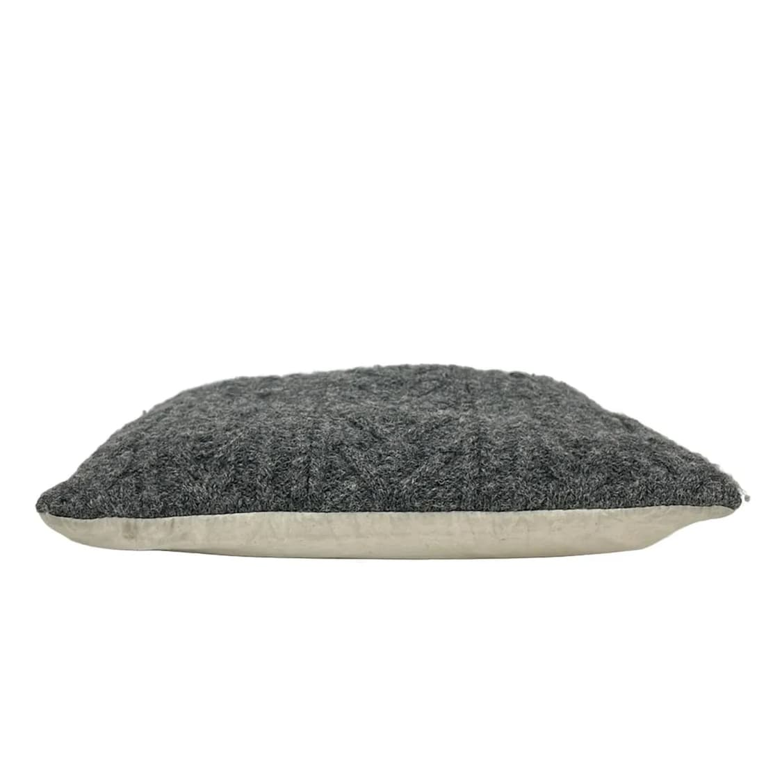 꼼데가르송 트리콧 캐이블 울 배면 토트백 상품이미지5