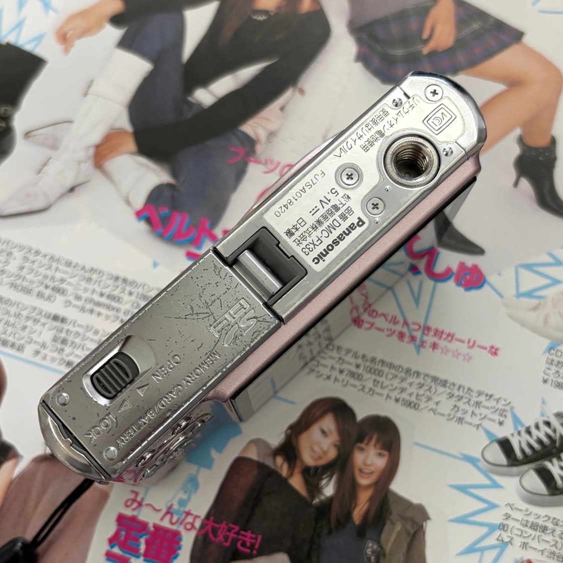 작례🩷파나소닉 panasonic dmc fx33 빈티지디카 핑크 상품이미지3