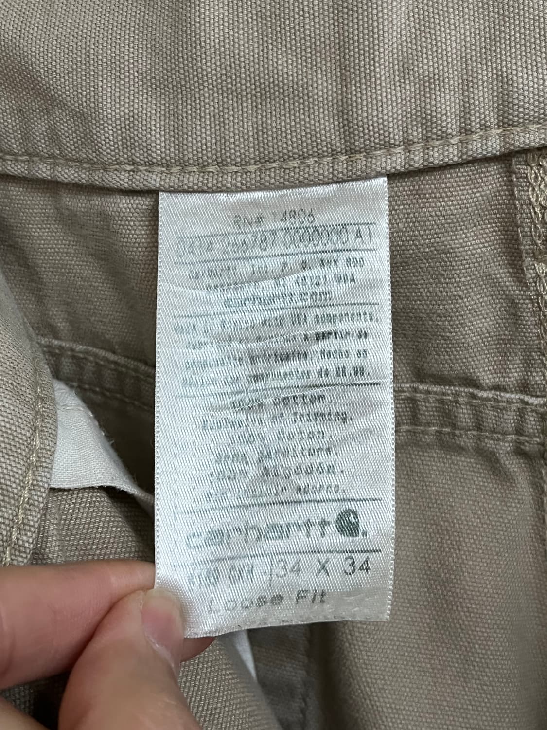 CARHARTT CARPENTER PANTS 상품이미지10