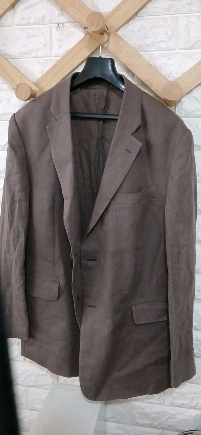 남녀 공용,로로피아나 린넨 블레이저 자켓 상품이미지3