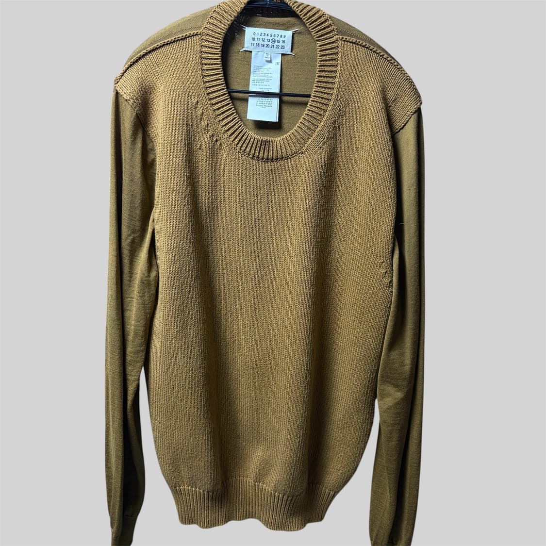 마르지엘라 투톤 니트 52 상품이미지1