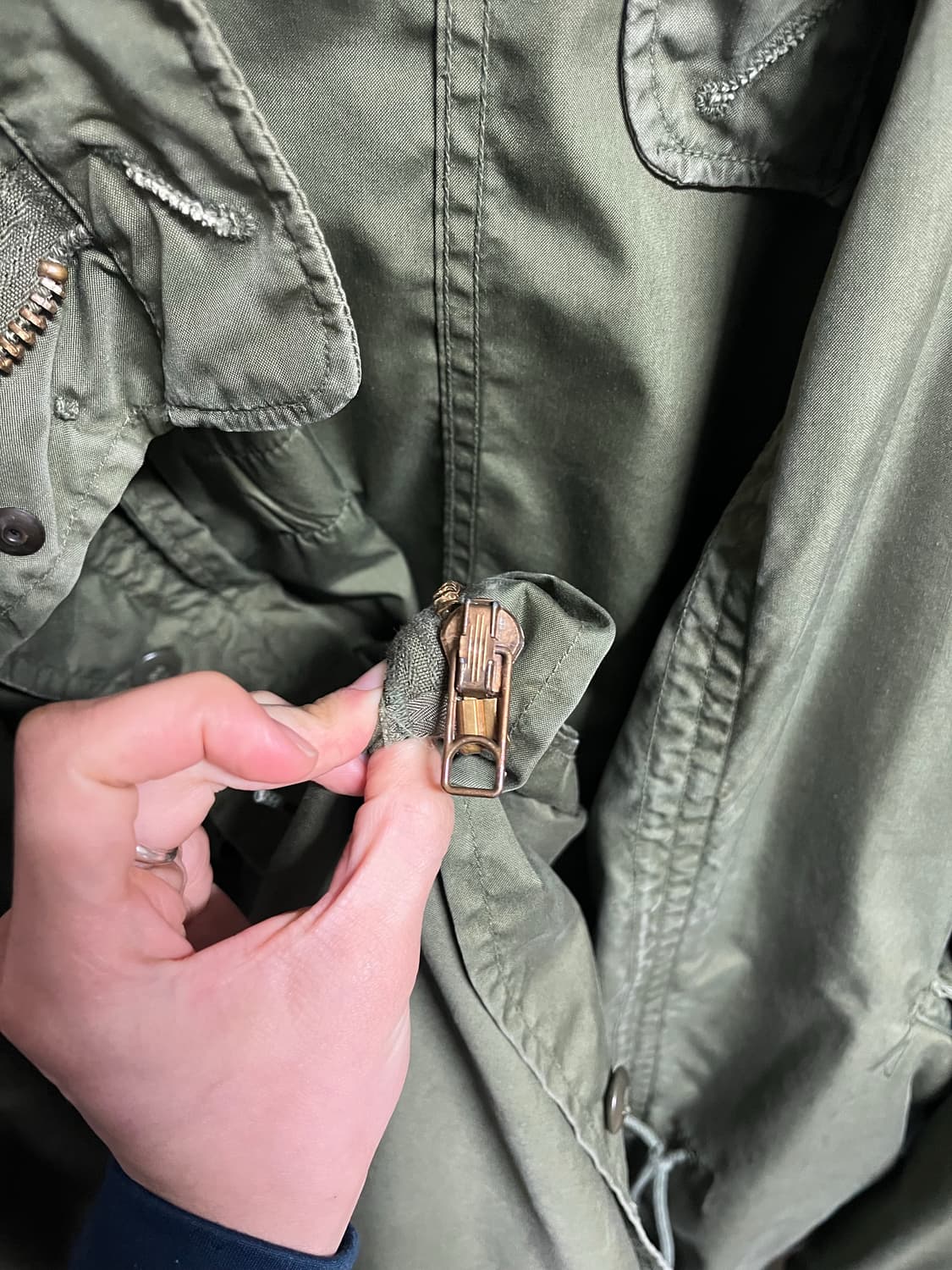 OS) 오리지널 m65 피쉬테일 파카 상품이미지2