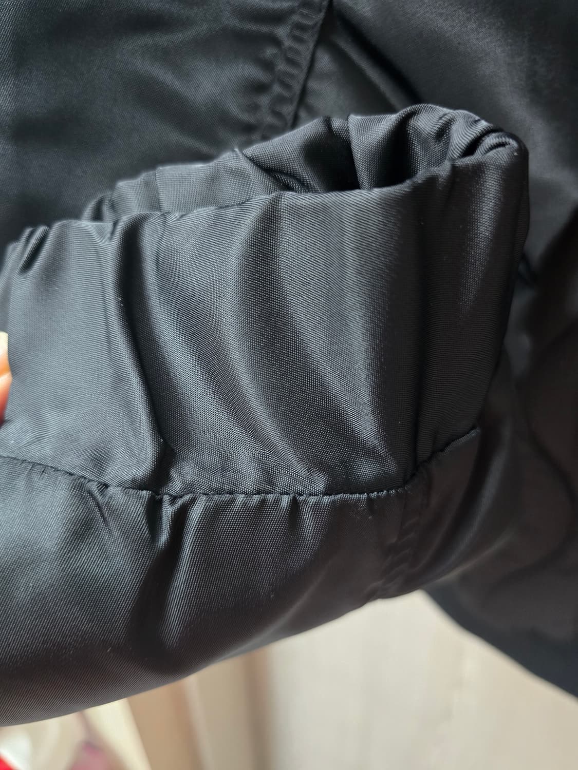 2ND ARCHIVE 퀄팅 맨투맨 블랙 상품이미지8