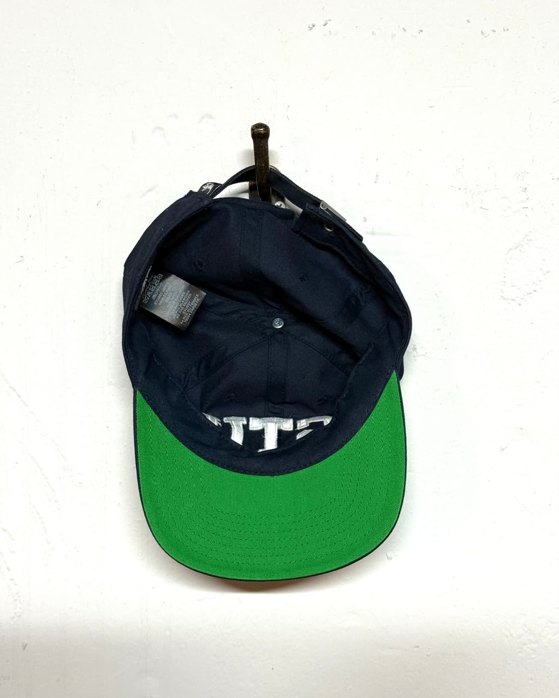 스투시 재팬 STU 아치 스트랩백 캡 네이비 OS 상품이미지5