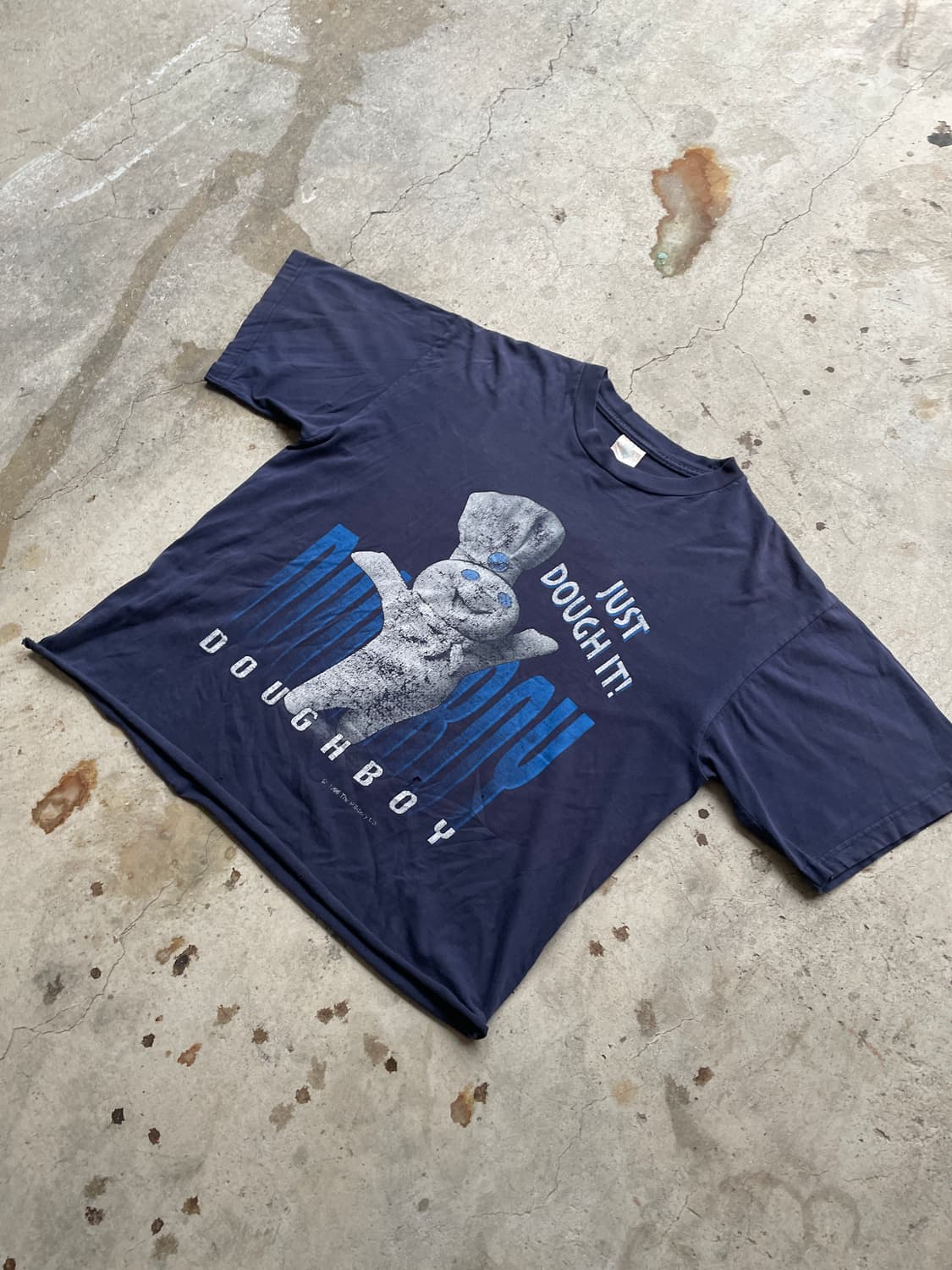 90s Dough boy promo distressed T-shirt 상품이미지5