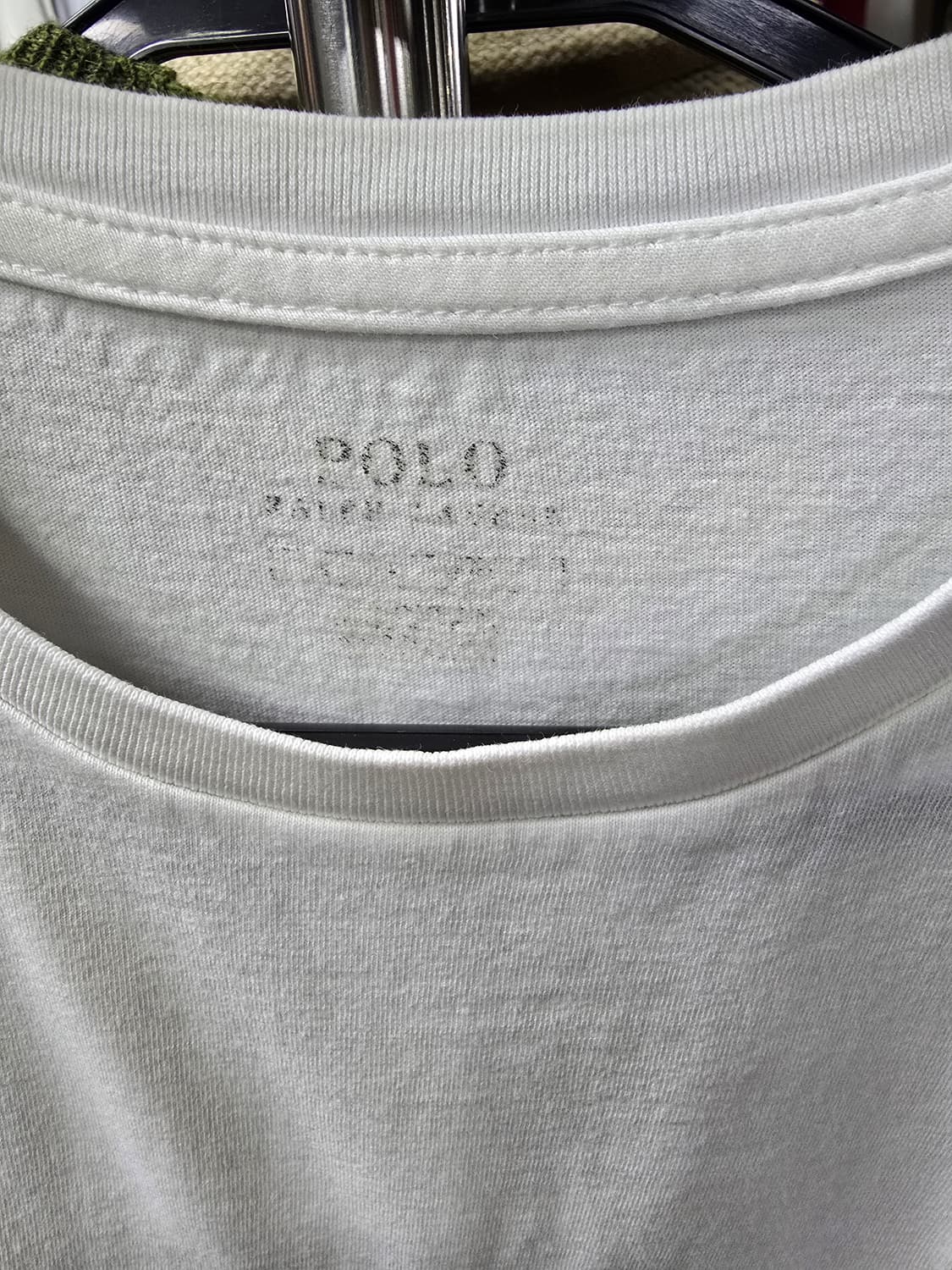 폴로랄프로렌 반팔 티셔츠 화이트 (1329) 상품이미지3