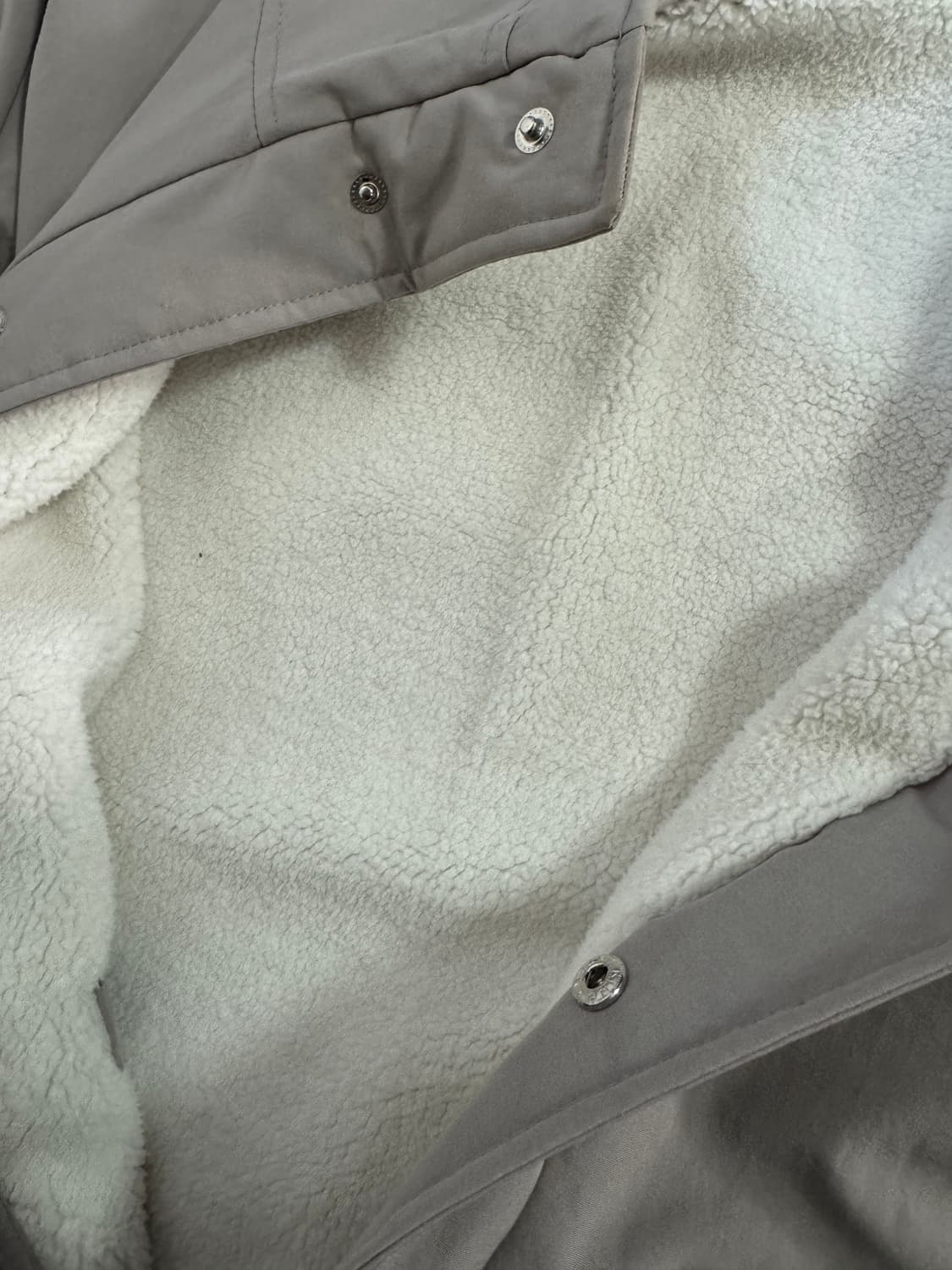 스케쳐스 양털 미들 스트링 바람막이 롱 코트 자켓 XL 상품이미지5