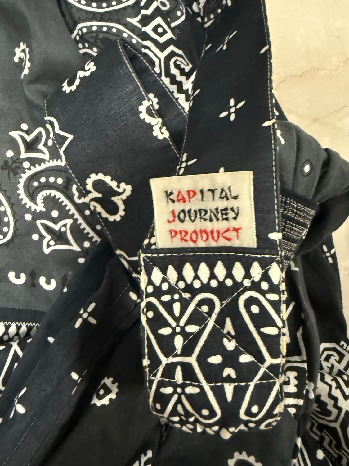 KAPITAL BANDANA HOBO BAG 상품이미지2