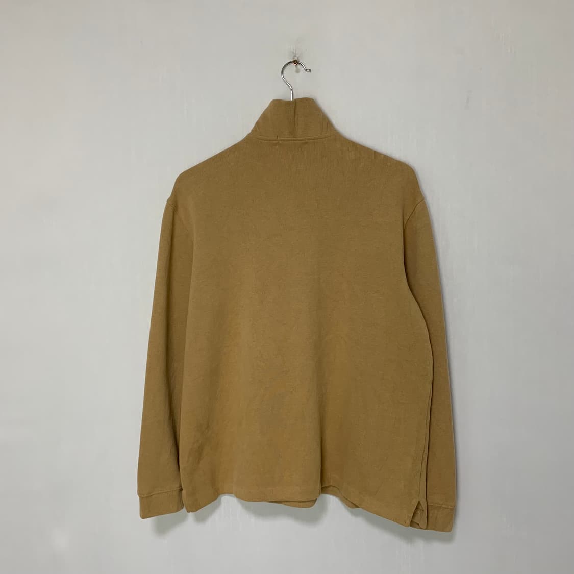 폴로 랄프로렌 빈티지 하프집업 맨투맨 니트 옐로 베이지 L 상품이미지9