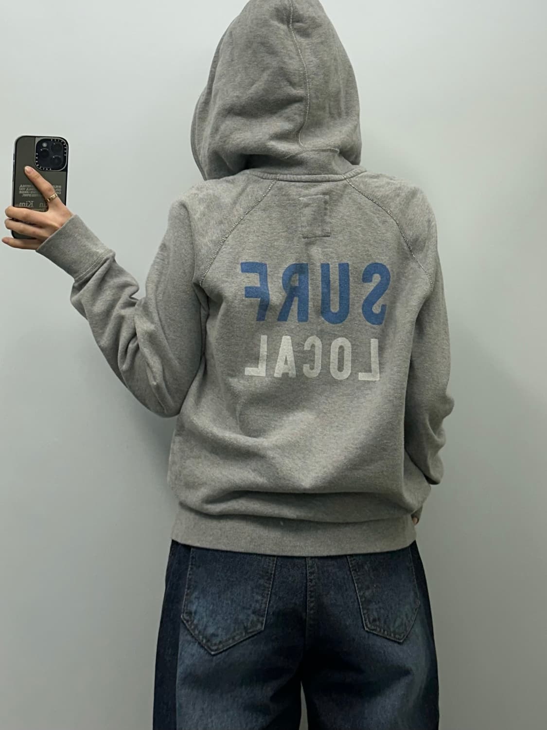 Gap 갭 그레이 후드집업 상품이미지2