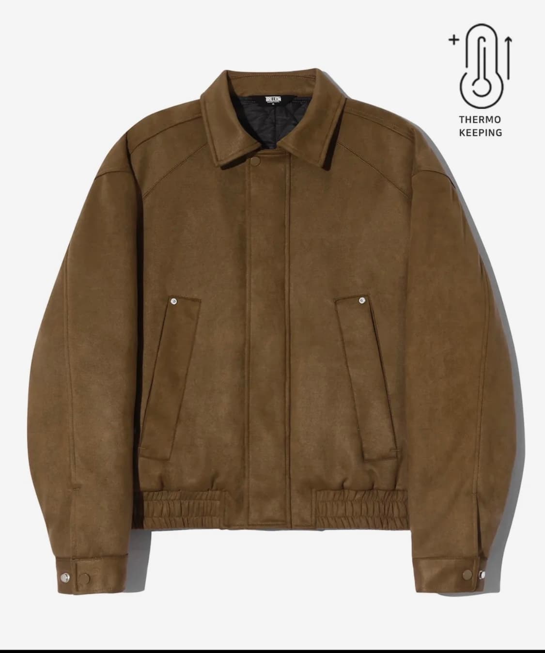 스웨이드 리벳 블루종 집업자켓 판매! 상품이미지2