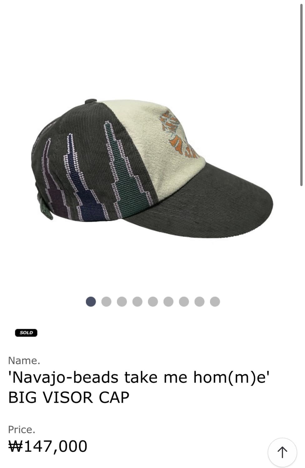MPQ BIG VISOR CAP 볼캡 상품이미지1