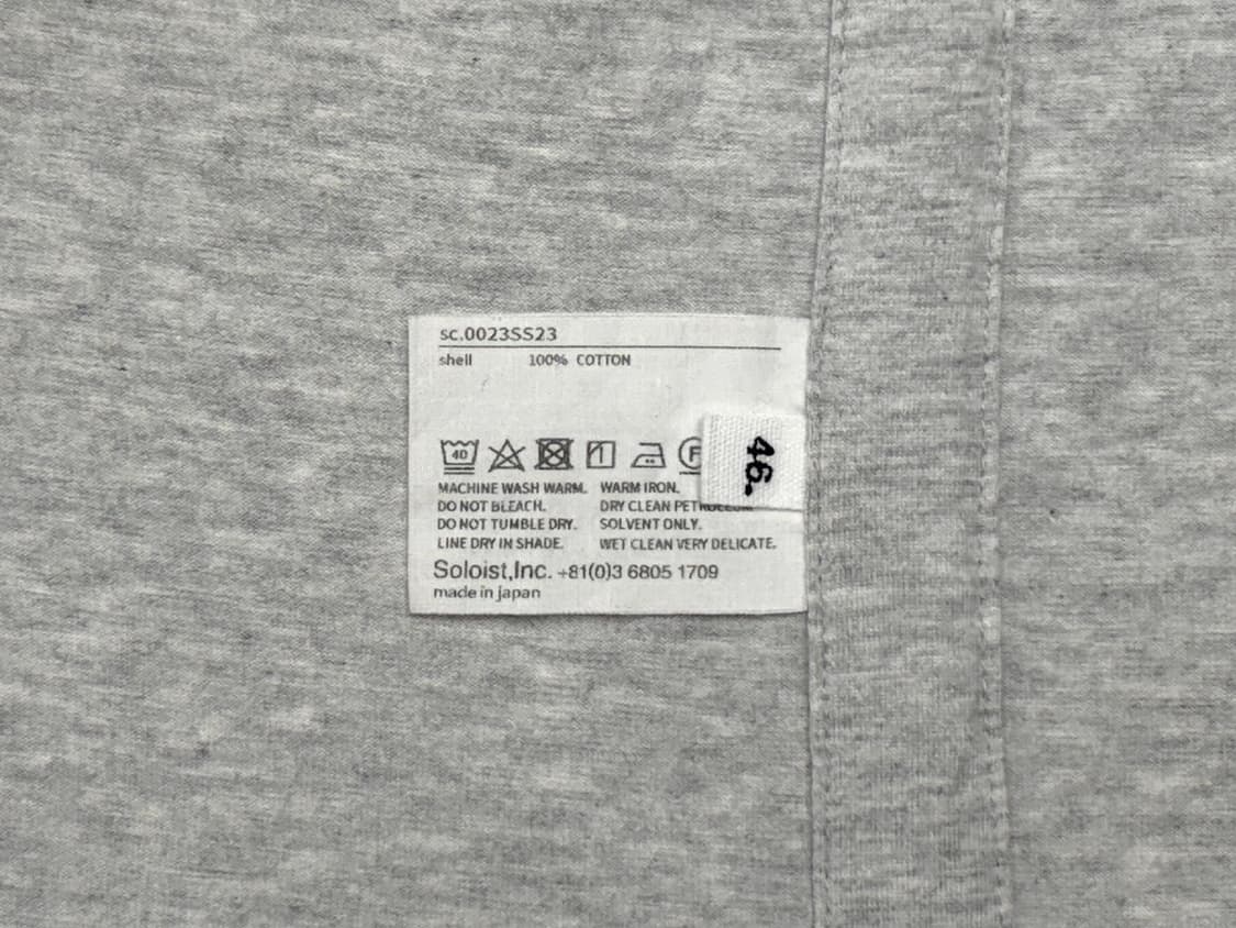 SOLOIST T-shirt 상품이미지5