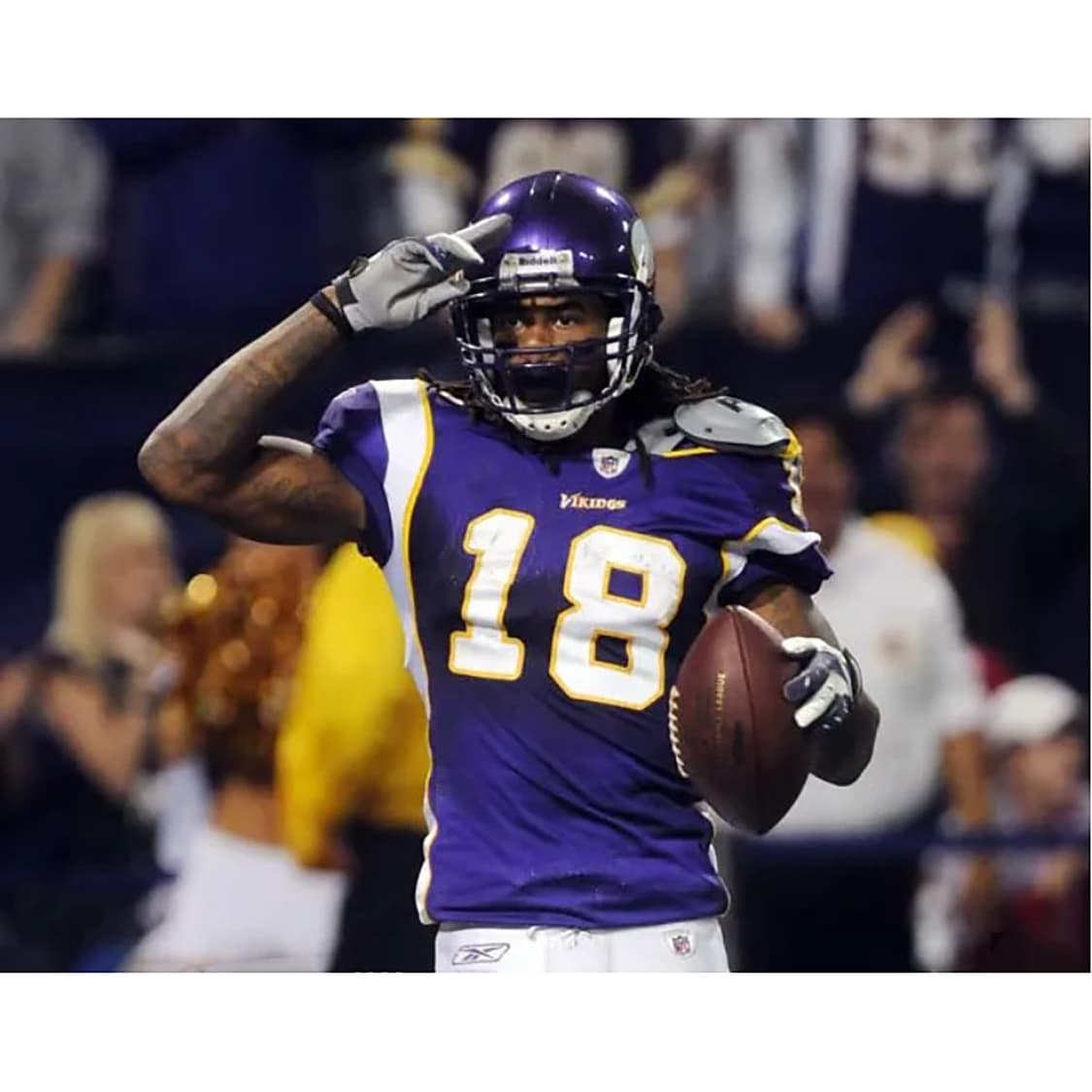 [120] 00s 리복 NFL 미네소타 바이킹스 시드니 라이스 풋볼져지  상품이미지9
