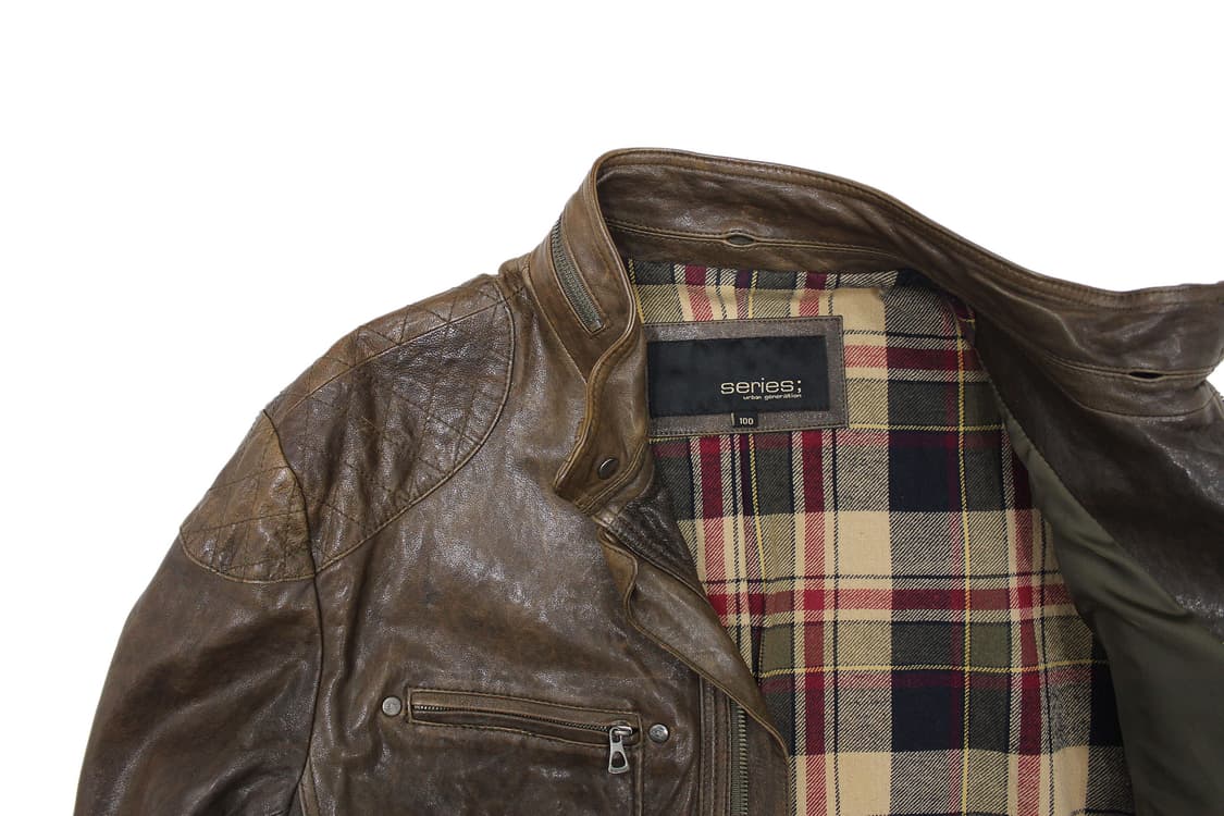 Series 시리즈 램스킨 싱글 레더 자켓 상품이미지6