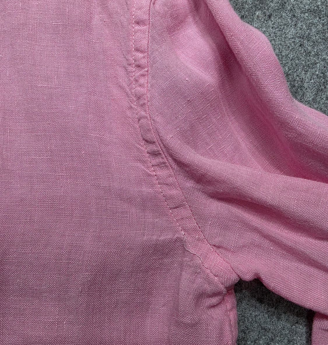 폴로 랄프로렌 릴랙스 핏 린넨 셔츠XS 상품이미지4