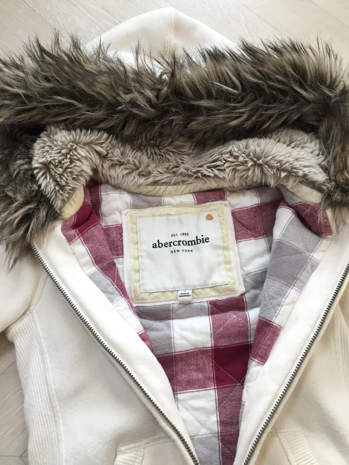 아베크롬비 털 후드집업 abecrombie 상품이미지3