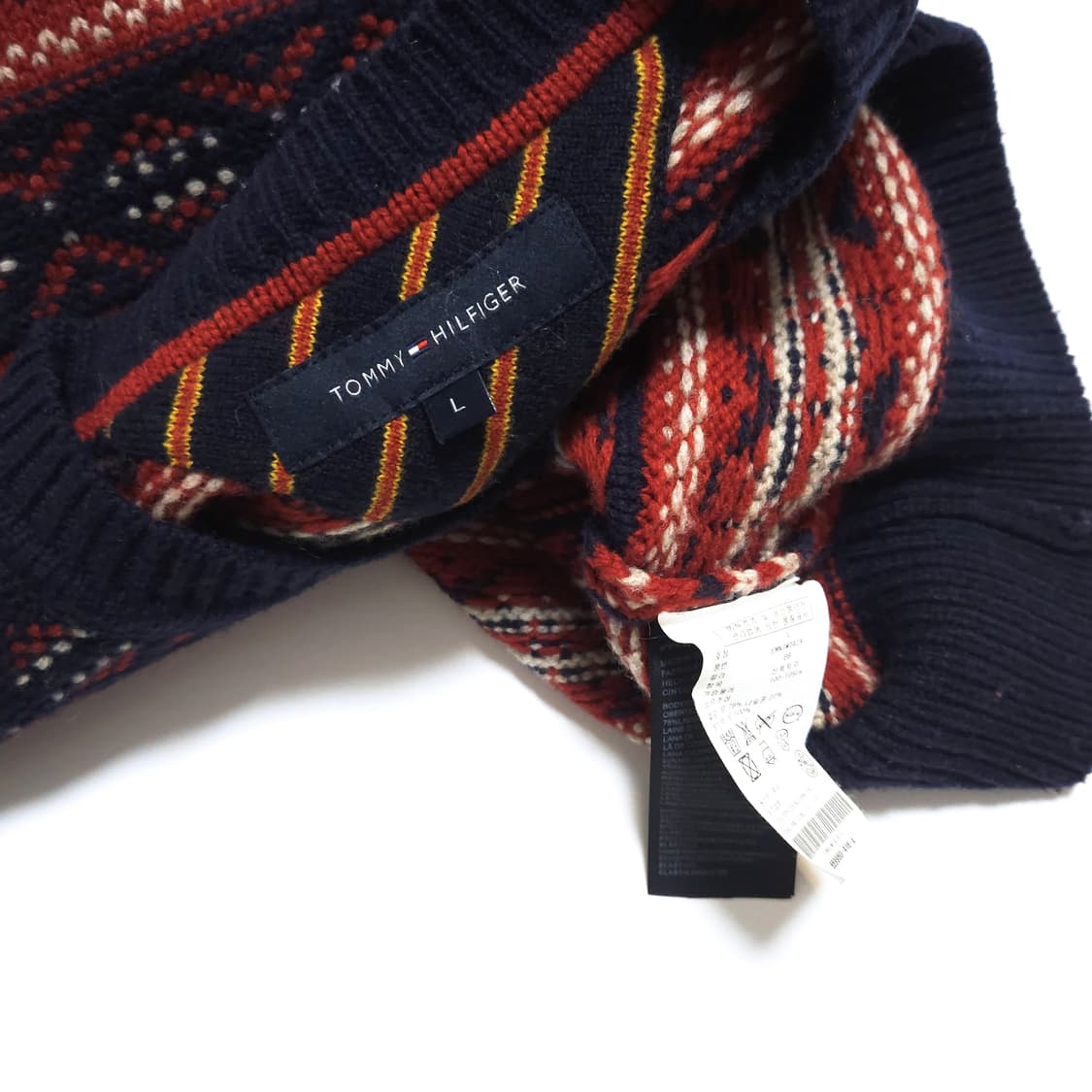 타미힐피거 페어아일 울 니트 상품이미지6
