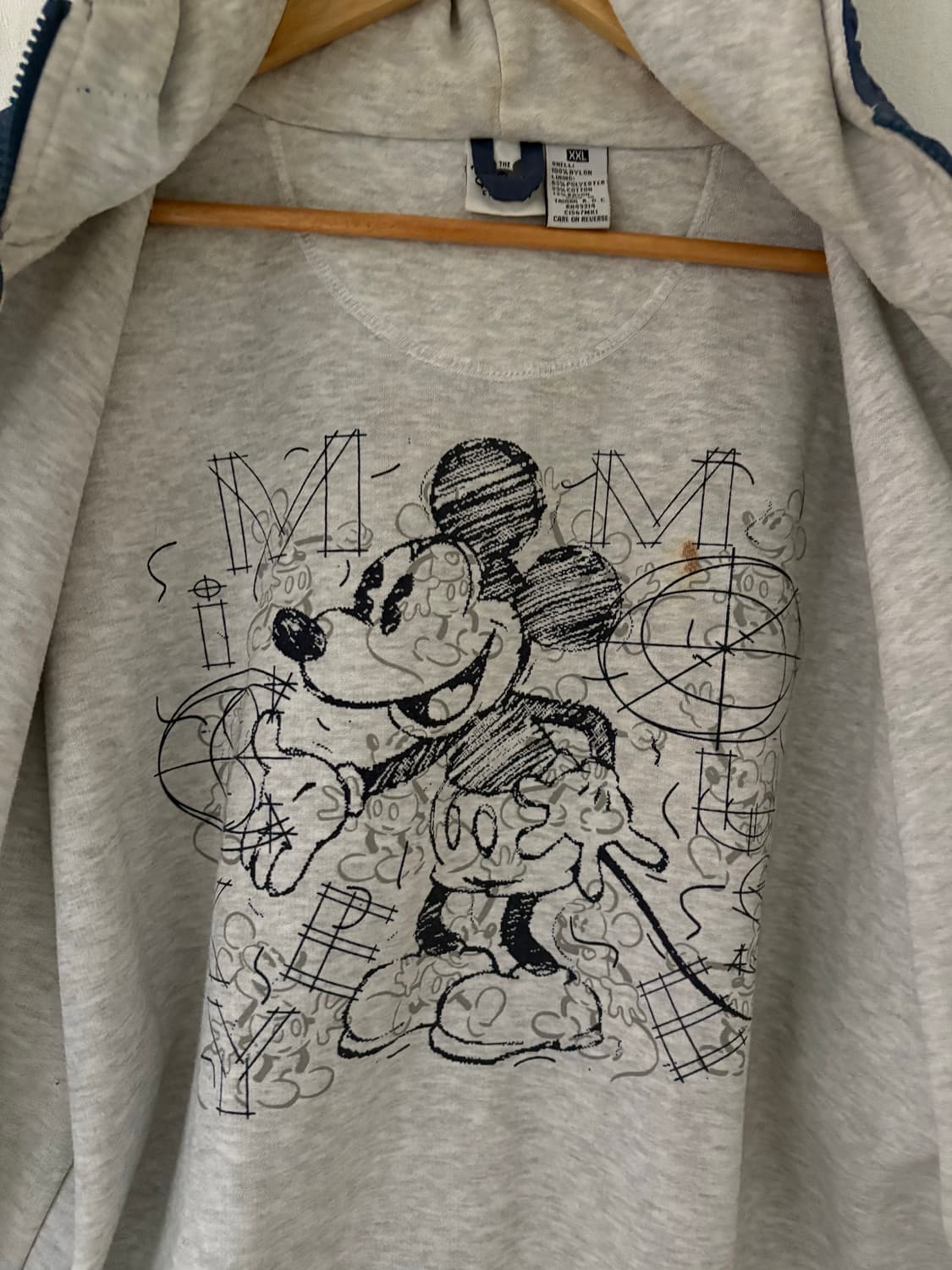 90‘s Disney Mickey Hoodie Jacket 상품이미지7