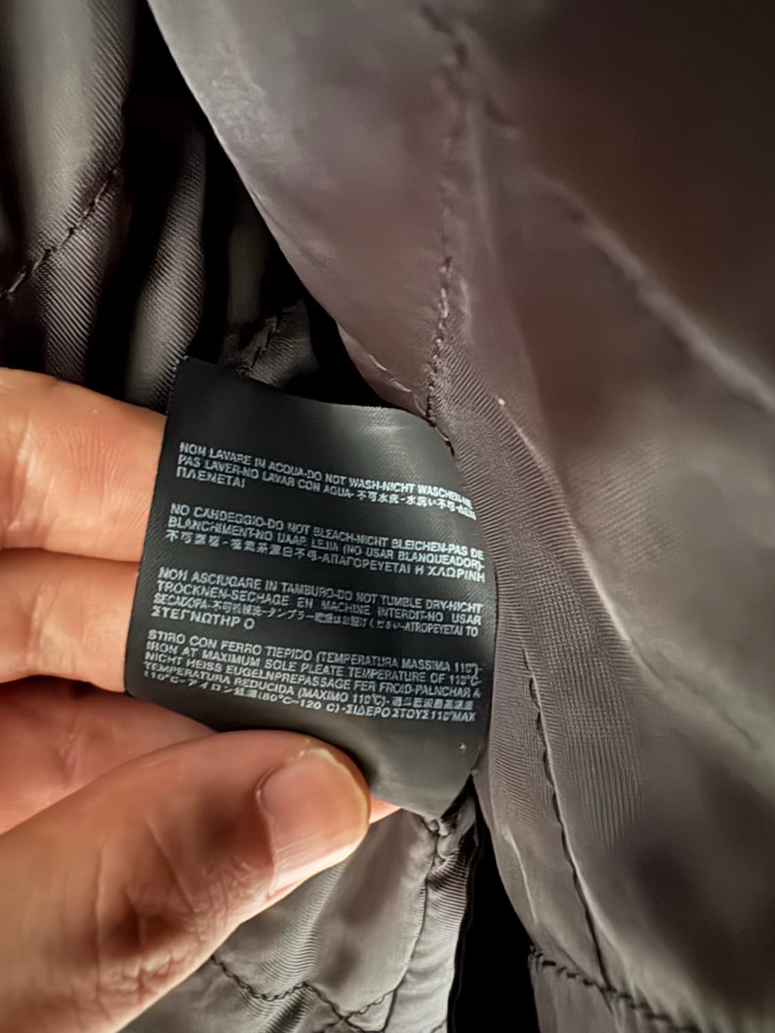 발렌시아가 암 레터링 가죽 라이더 자켓 상품이미지9