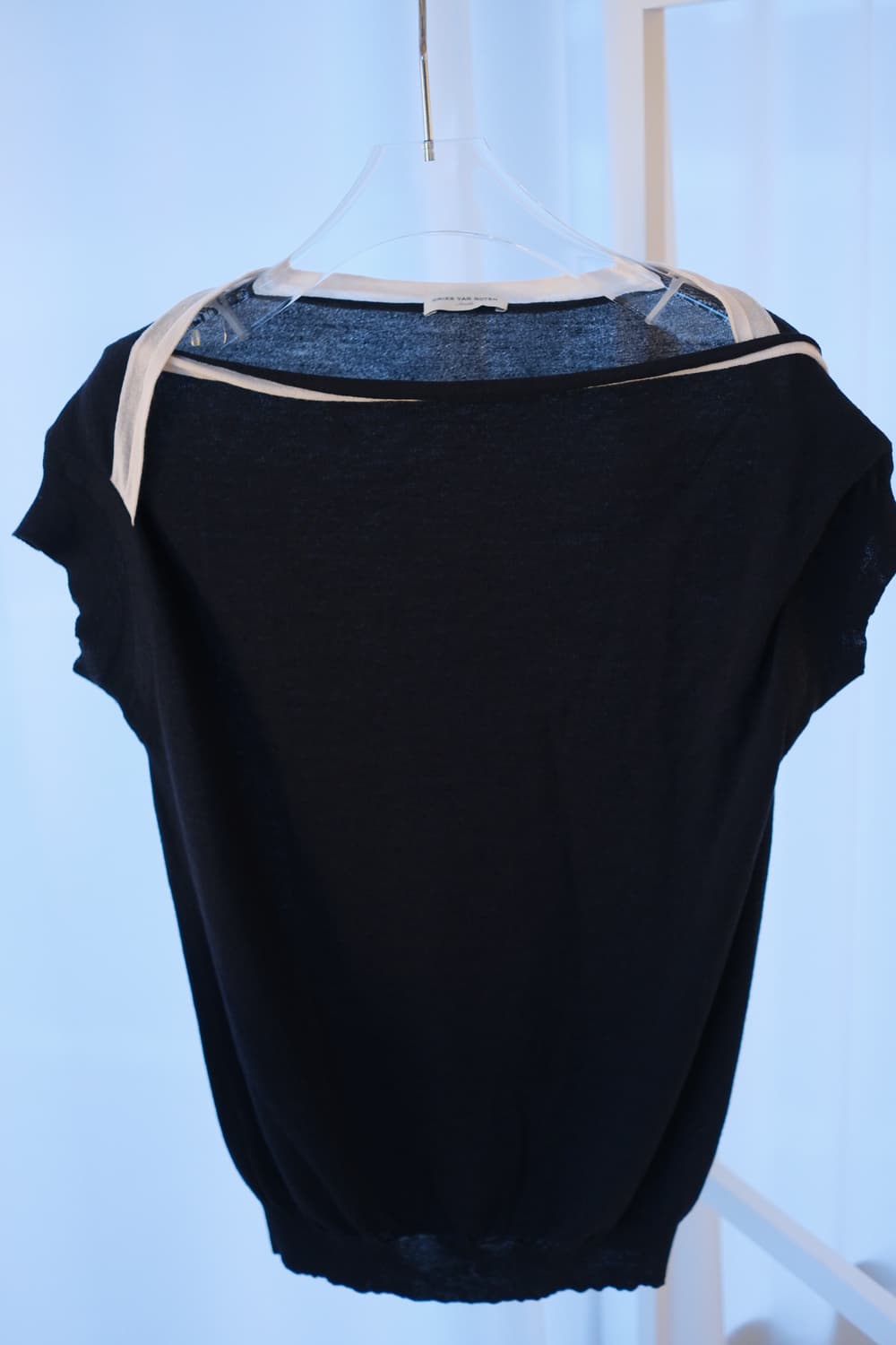 Twisted boatneck knit top 상품이미지5