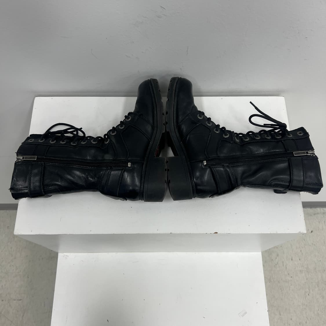 할리데이비슨 에다 10 레이스업 모터사이클 부츠 250 상품이미지6
