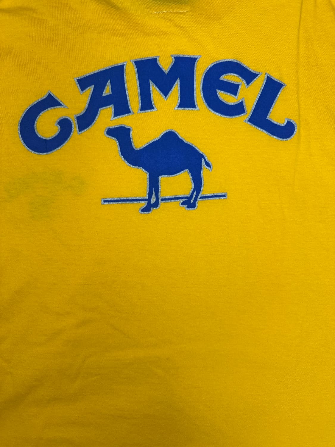 빈티지 카멜 CAMEL 프로모션 포인트 로고 티셔츠 OS 상품이미지6