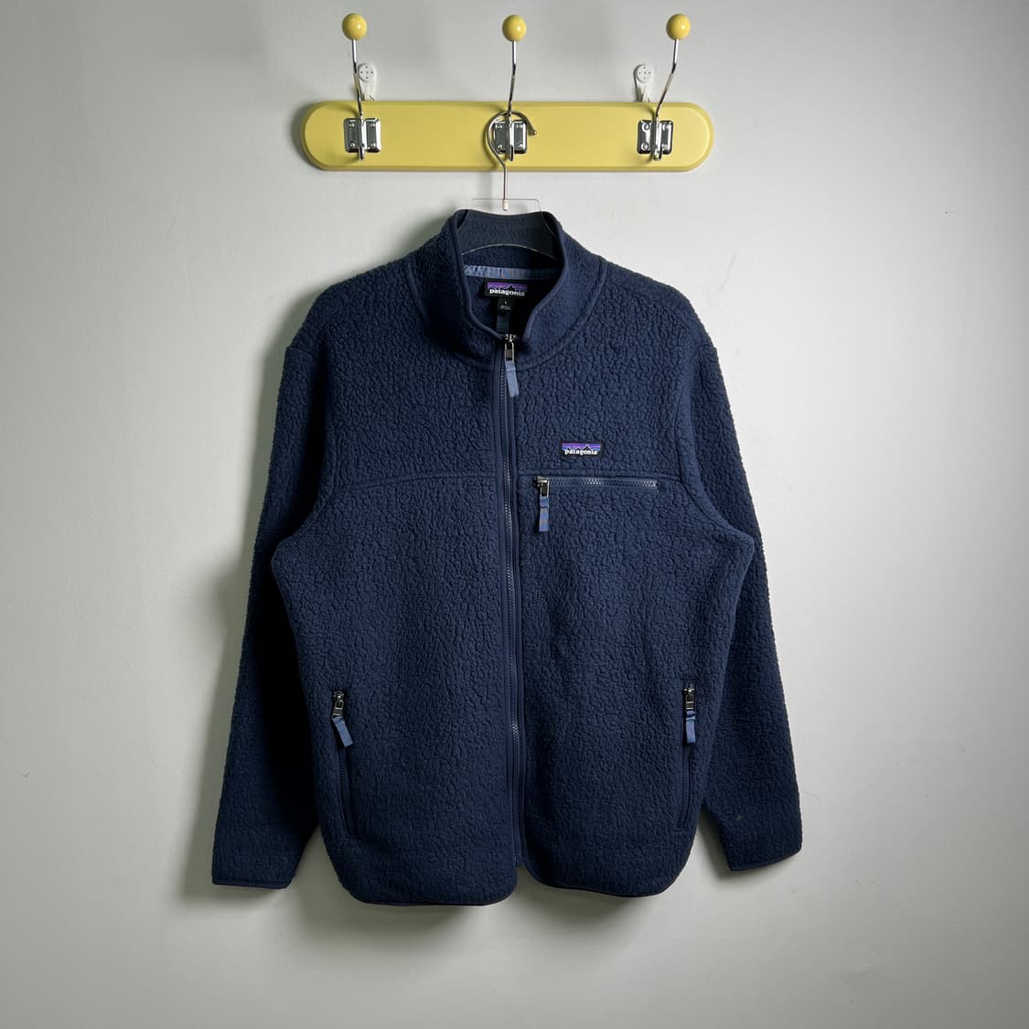 파타고니아 네이비 레트로 파일 플리스 자켓 L 상품이미지1