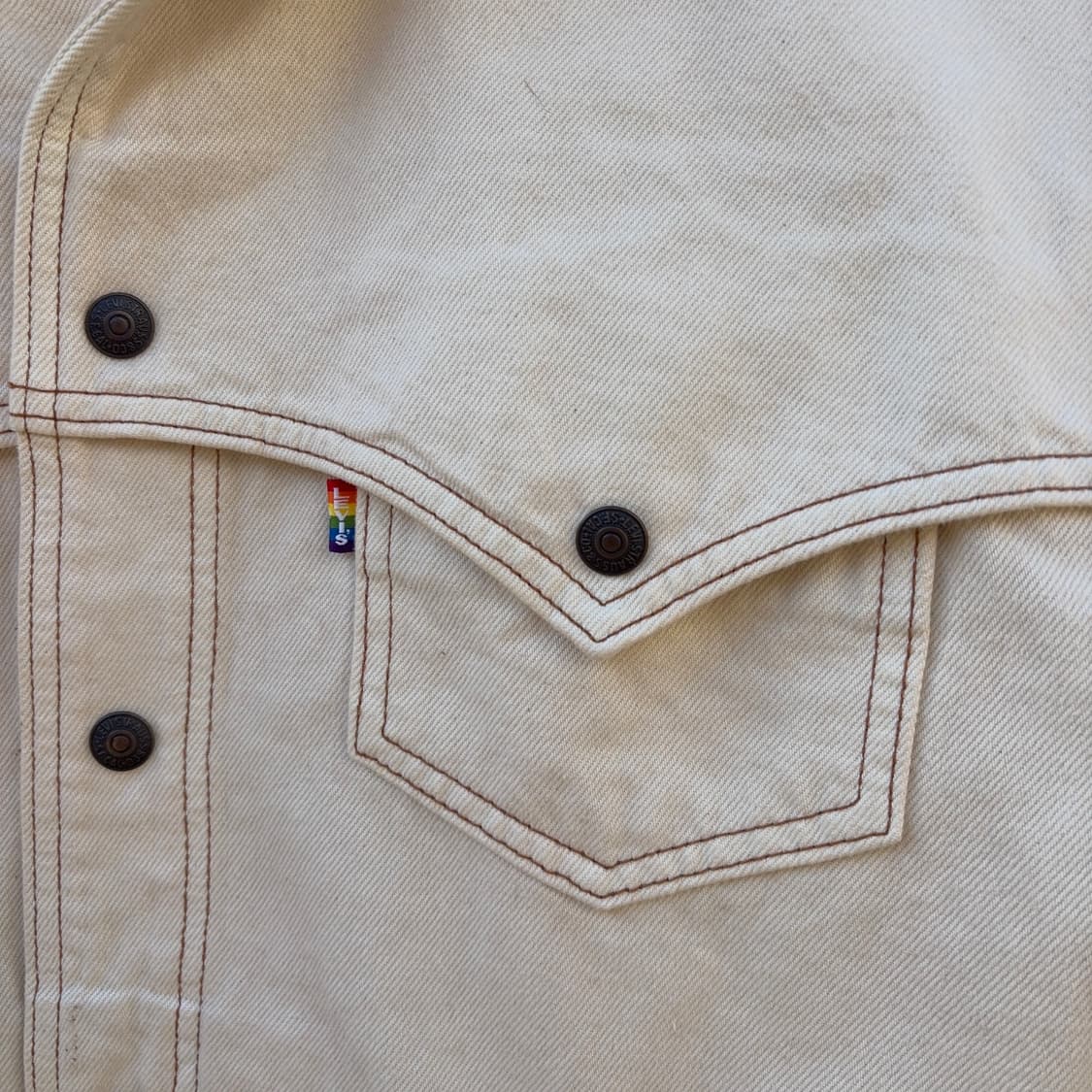 리바이스 Levi’s 레인보우 로데오 웨스턴 자켓 상품이미지7