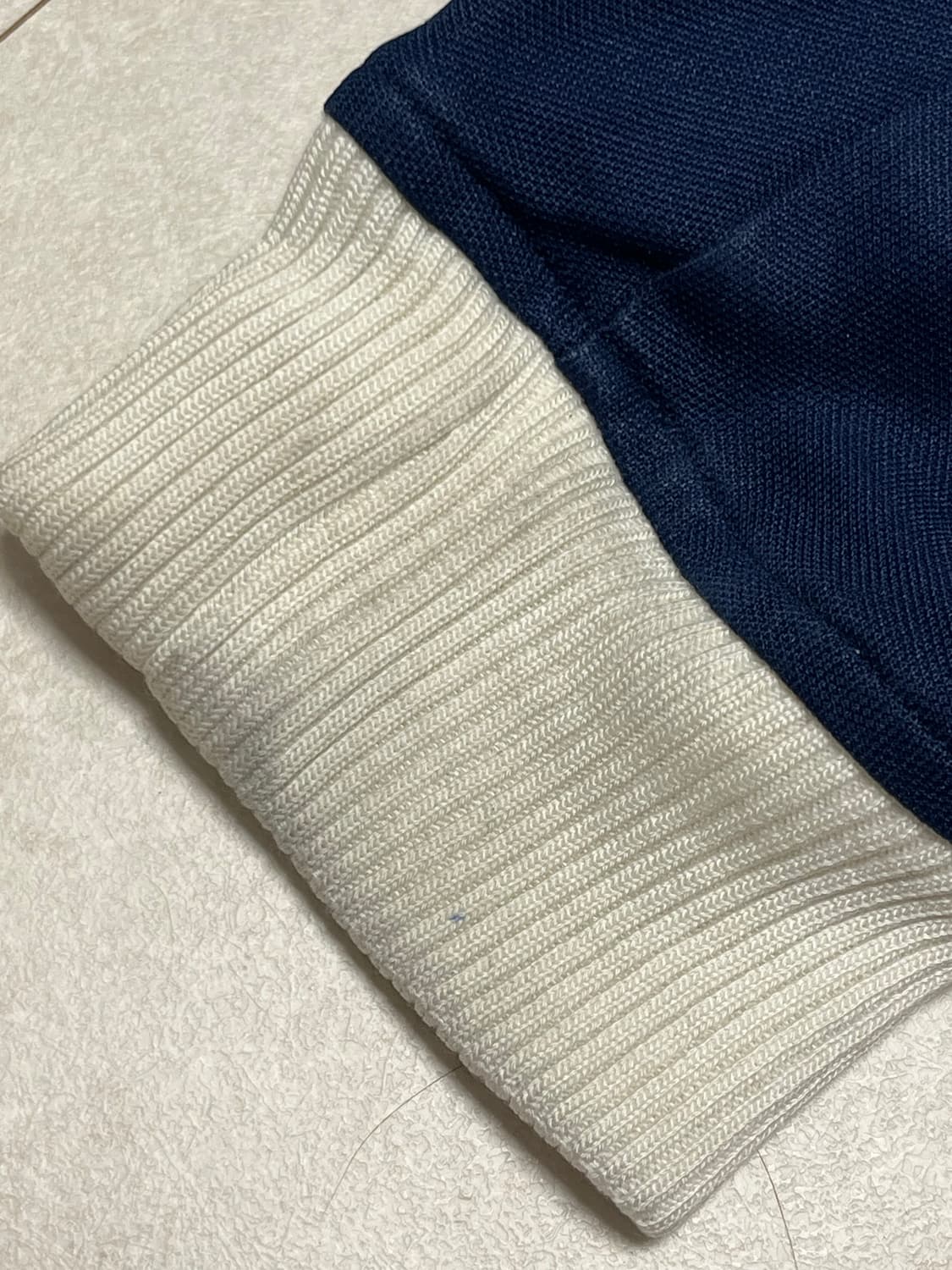 아디다스 희귀 빈티지 STV 네이비 화이트 남흰 트랙탑 져지 95/M 상품이미지7