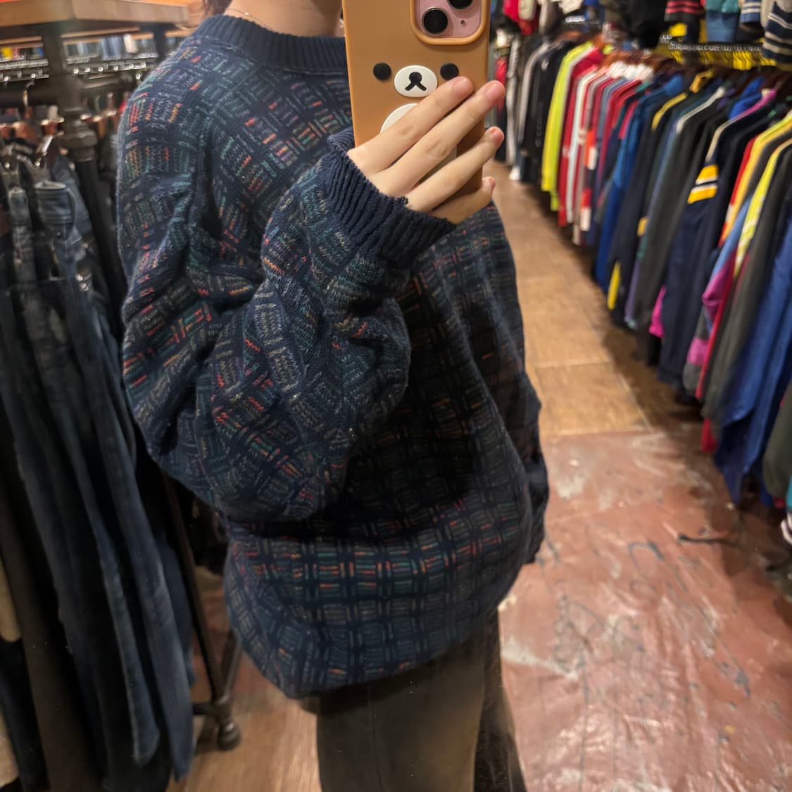 [Hi] 빈티지 아가일 패턴 니트 상품이미지2