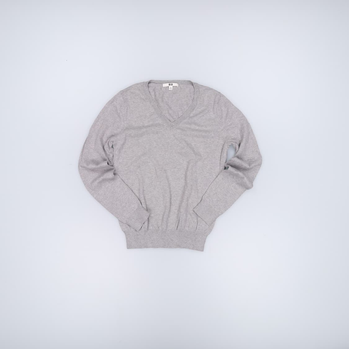 M 유니클로 여성 브이넥 니트 0410H1 상품이미지1