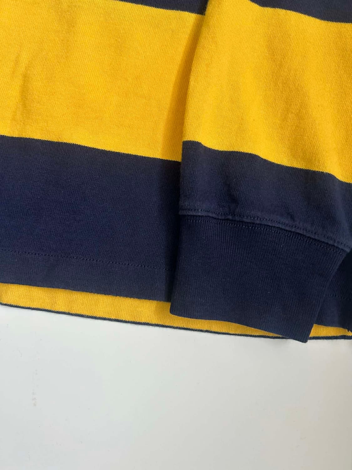 [L] 폴로 랄프로렌 24ss 신형 스트라이프 럭비 셔츠 카라넥 슬리브 상품이미지8