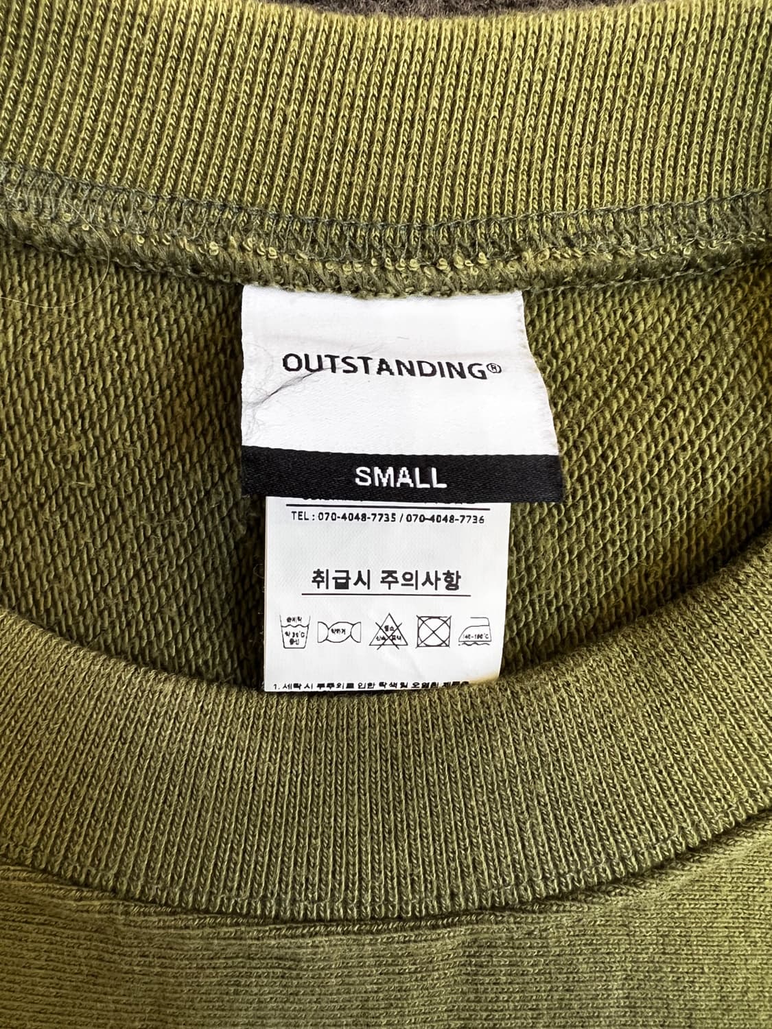 아웃스탠딩 그래픽 맨투맨 상품이미지4