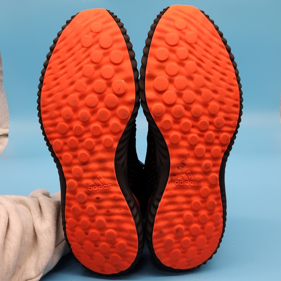 oo 아디다스 알파바운스  블랙 오런지 운동화290 상품이미지3