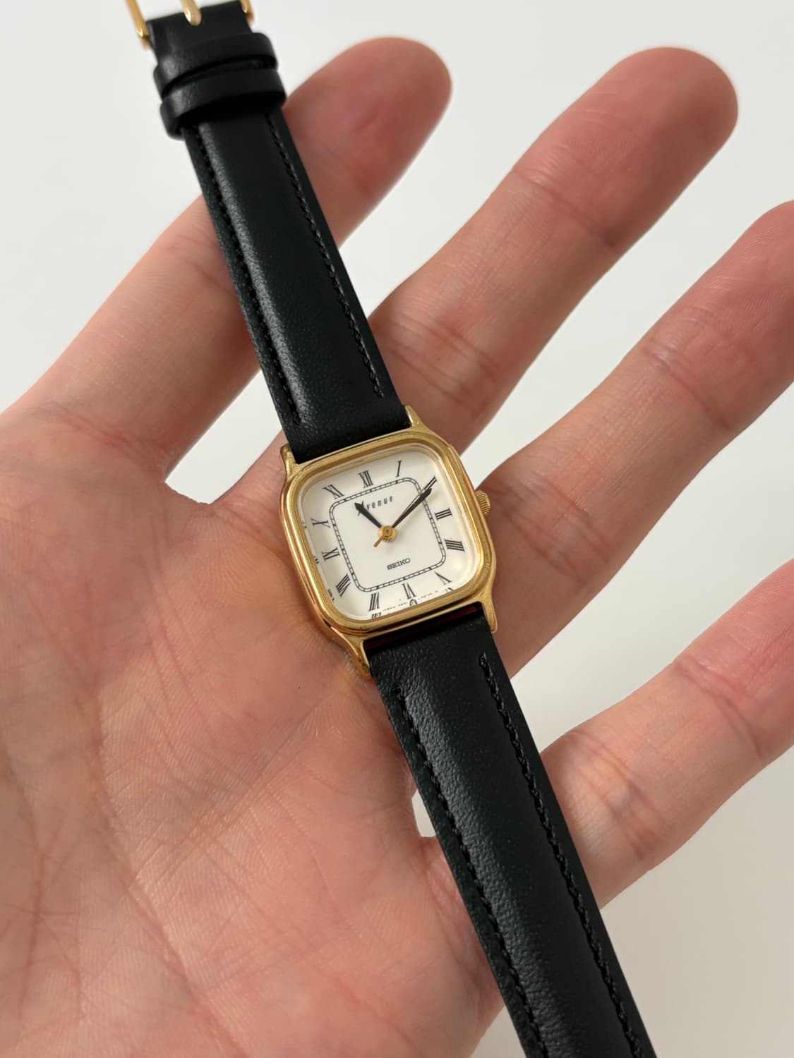 90s avenue roman index gold tank quartz 상품이미지2