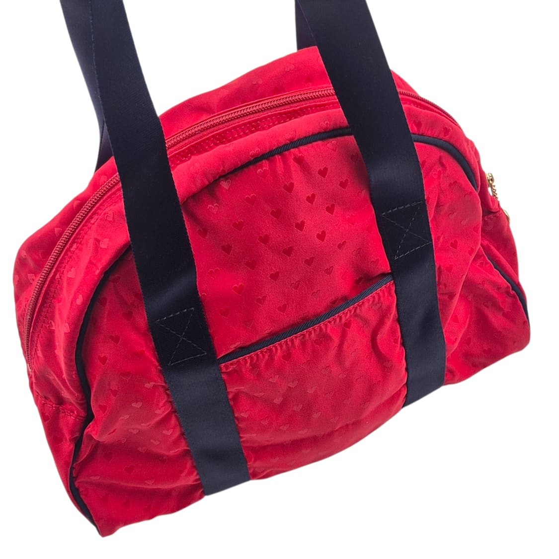 90s 모스키노 러브 하트 스포티 보스턴백 상품이미지3