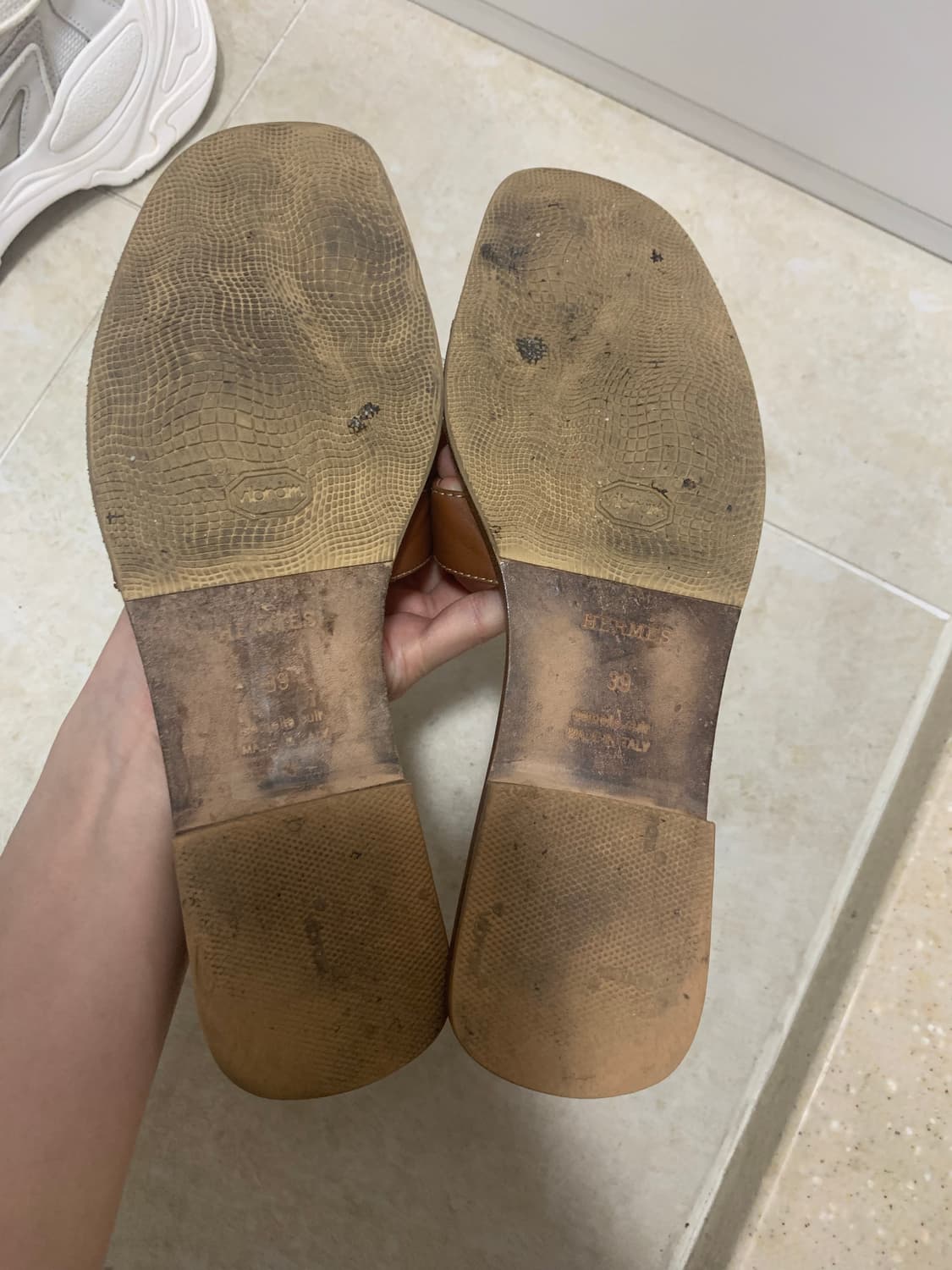 [정품] 에르메스 오란 골드(구버전) 39 상품이미지4