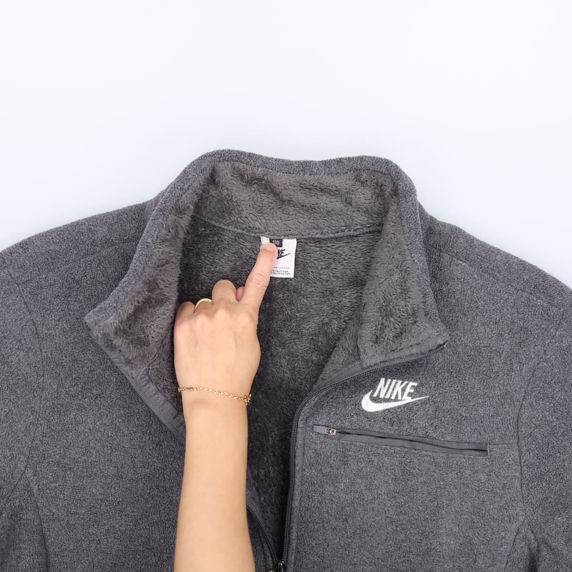 [110] 나이키 스몰로고 플리스 후리스 자켓 1211H1 상품이미지4