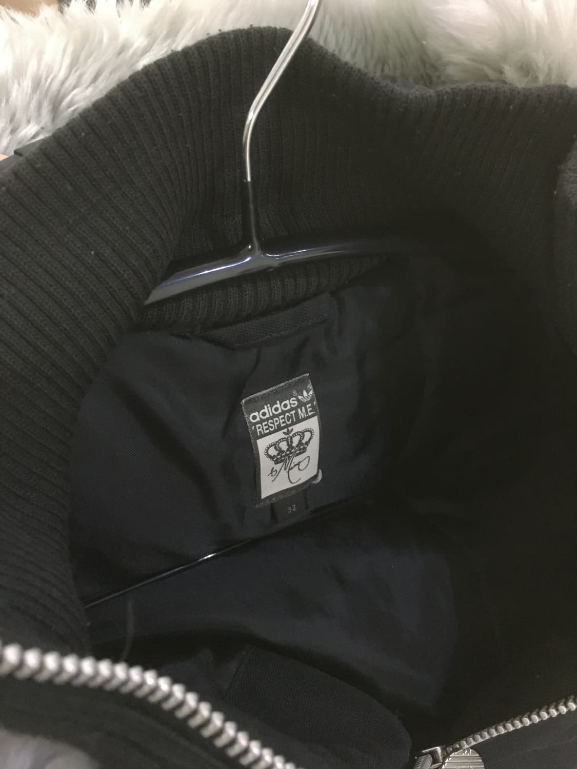 아디다스 퍼 후드 점퍼 상품이미지4