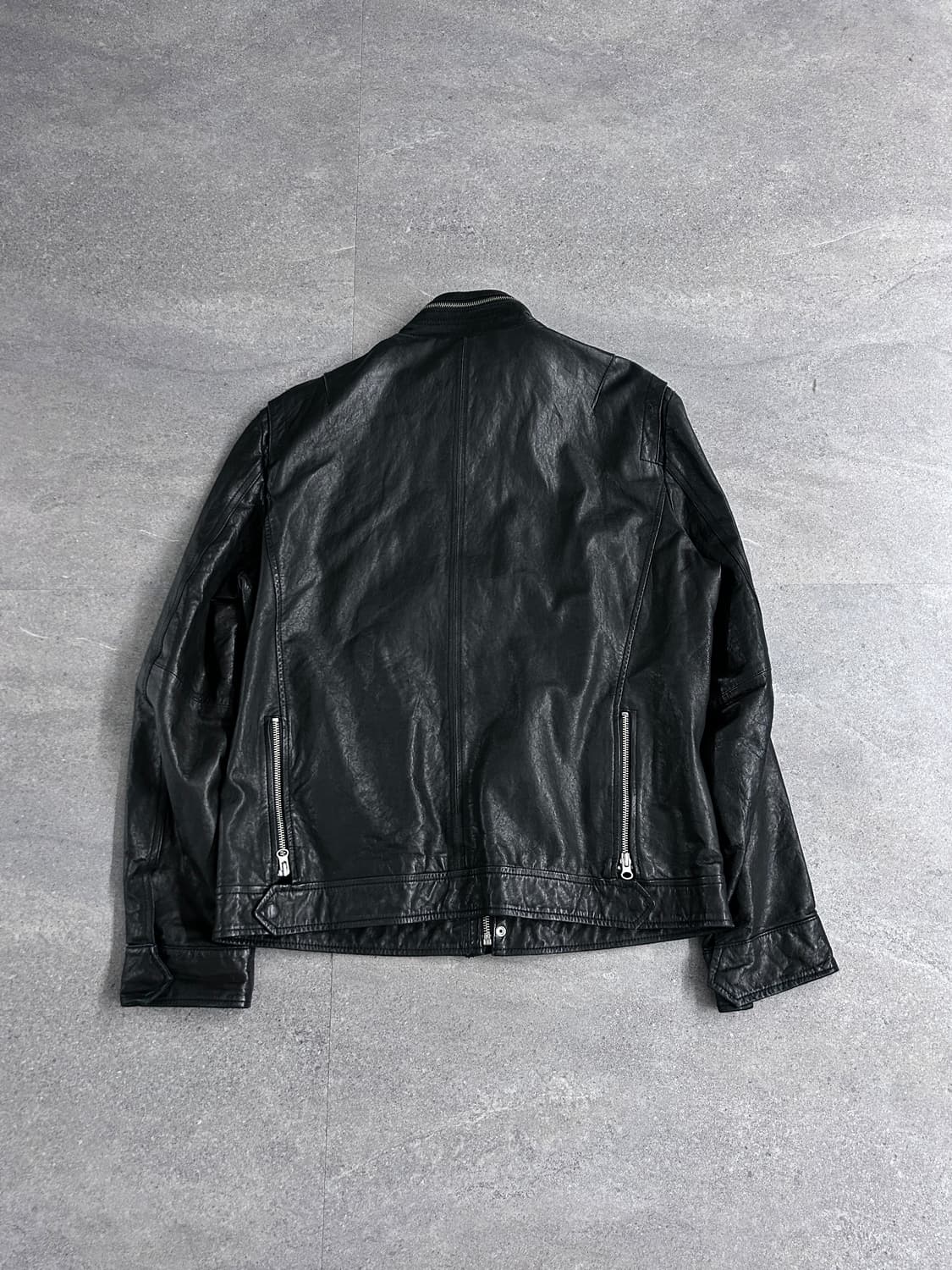 이탈리안 멀티 포켓 램스킨 자켓 상품이미지8