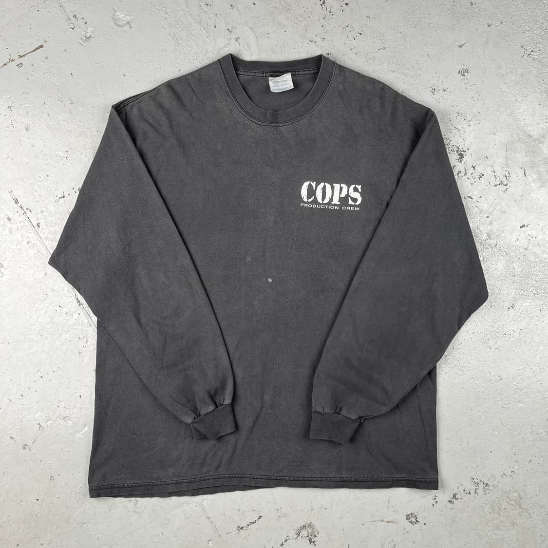 빈티지 COPS TV Show 프로모 긴팔티 상품이미지3