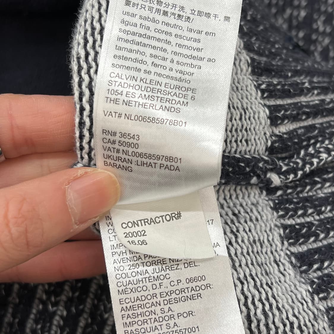 캘빈클라인 후드집업 r2356 상품이미지6