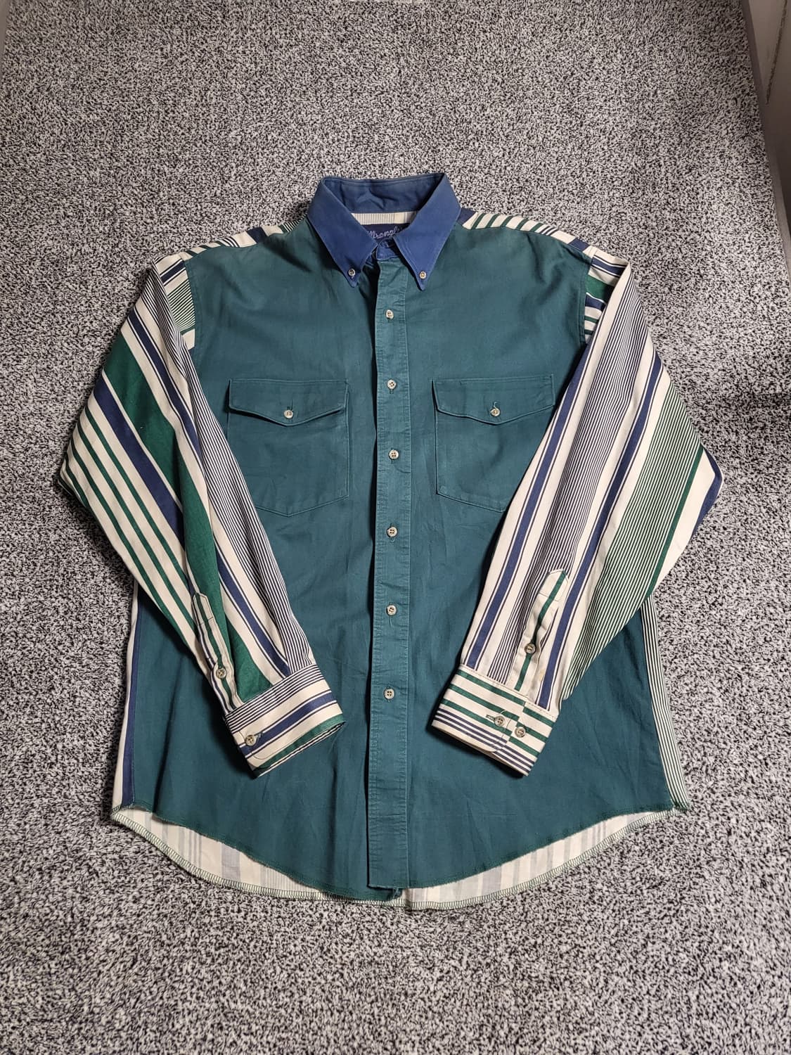 랭글러 UAS 빈티지 스트라이프셔츠 상품이미지1