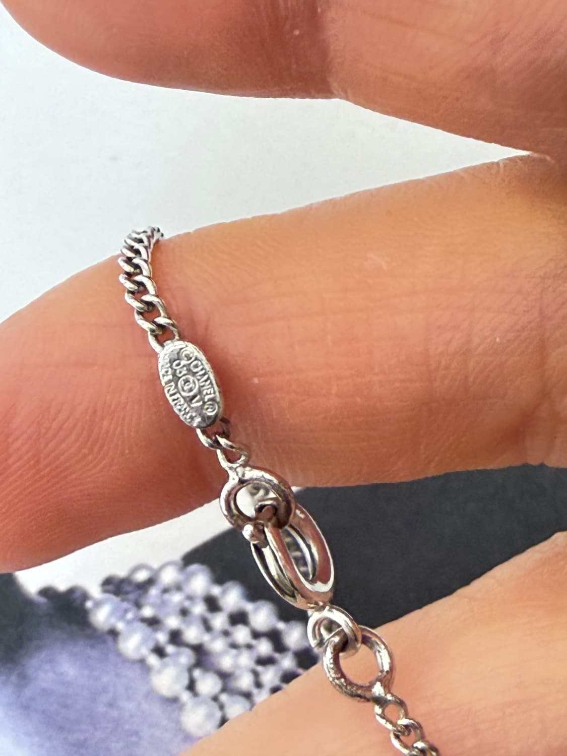 샤넬 CC 로고 에폭시목걸이 제니목걸이 상품이미지3