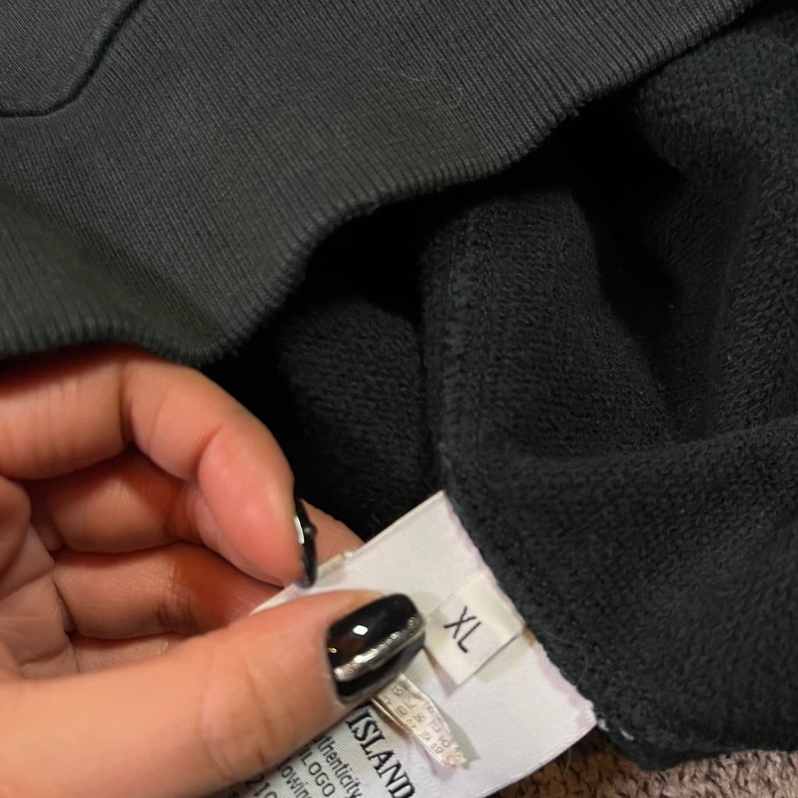 스톤아일랜드 워시드 와펜 맨투맨 상품이미지5