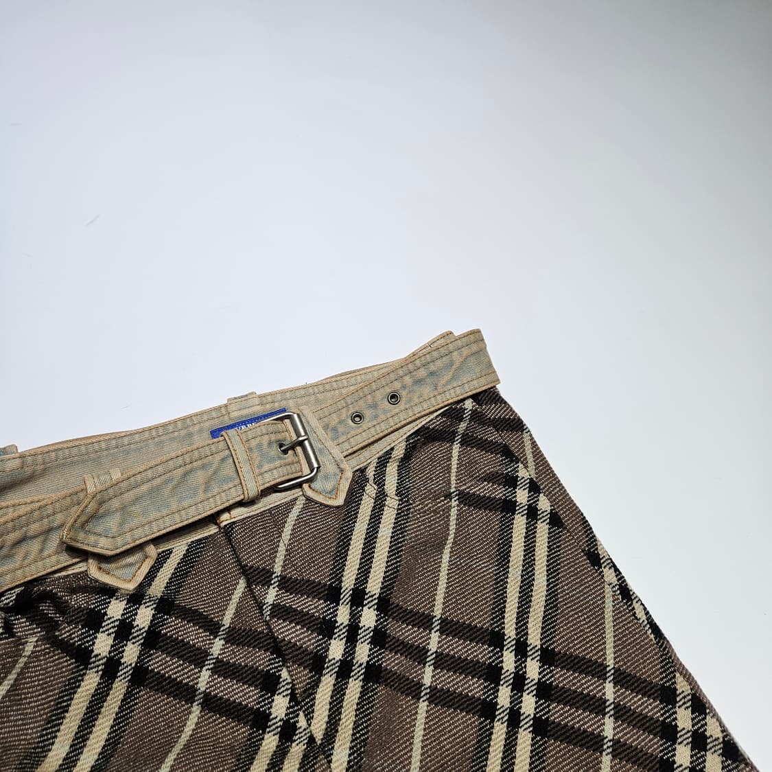 버버리 체크 스커트[38] 상품이미지2