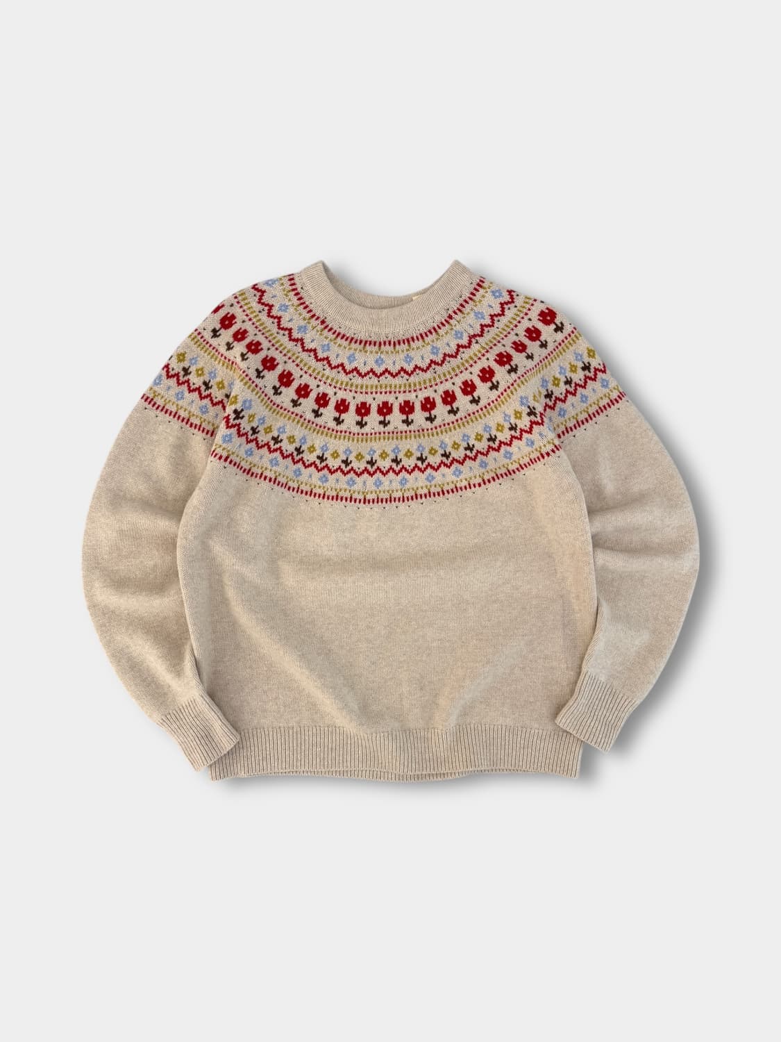 리바이스 루즈핏 노르딕 패턴 니트 상품이미지1